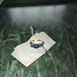 Sterling Silver Blue Topaz Ring